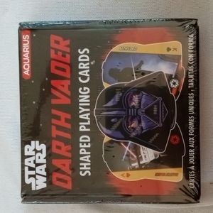 Star Wars Darth Vader Shaped Playing Cards nib